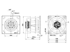 EC Centrifugal Fan Radipac Spider 500m 4