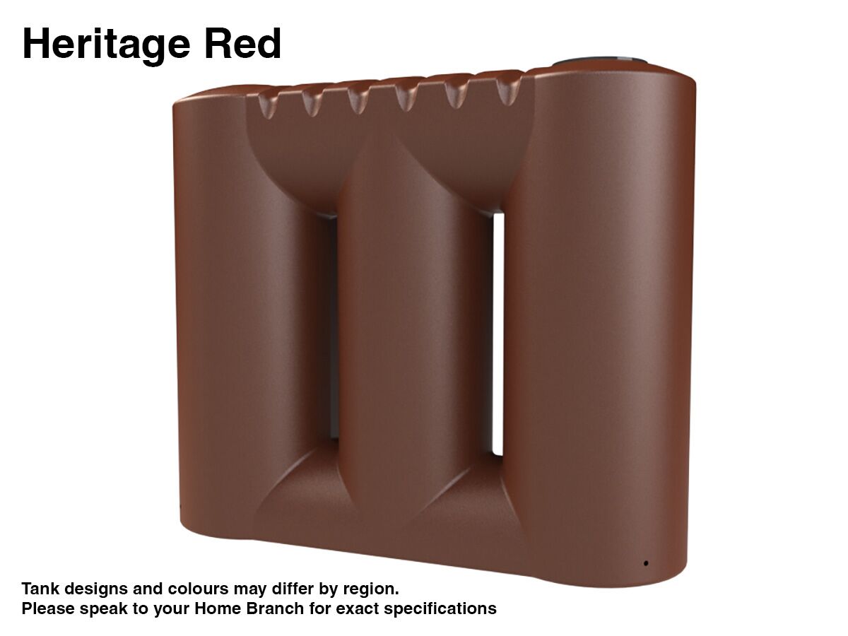 Rainwater Tank Poly Slimline 3000ltr