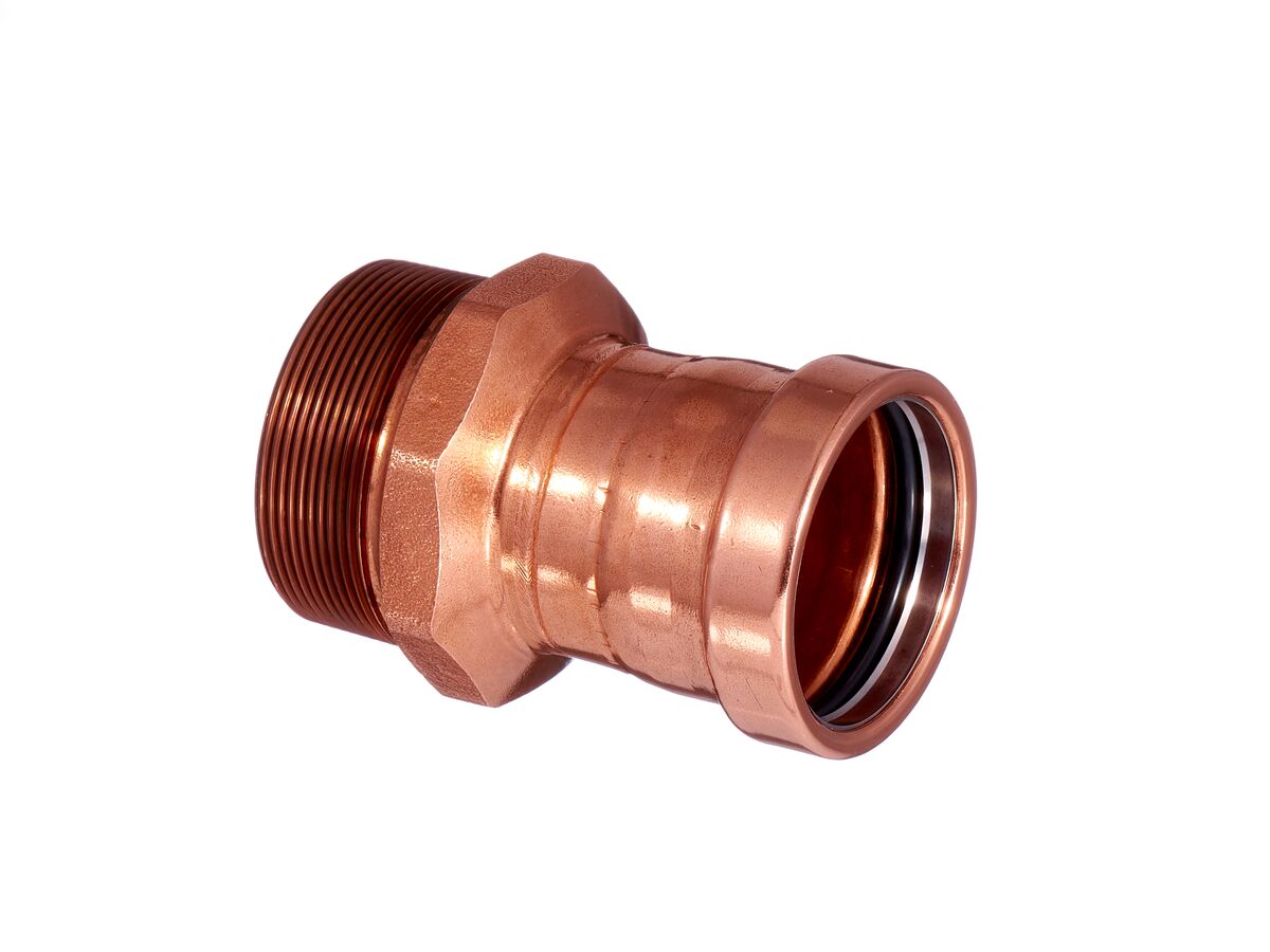 >B< Press Water Male Coupling 65mm x 2 1/2" BSP"