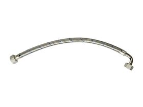 Flexi Hose S/S 15mm W/ Elbow
