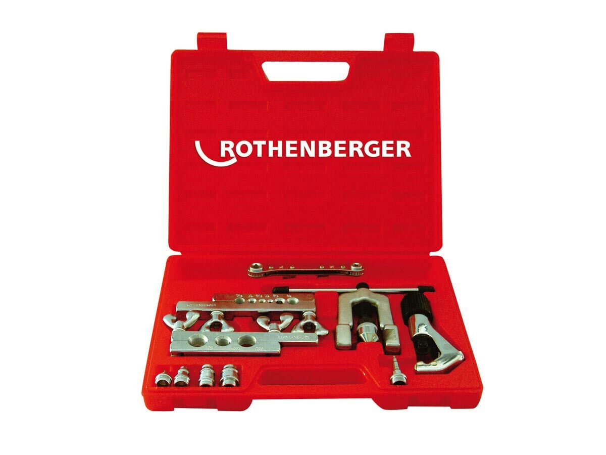 Rothenberger Flaring/Swaging Set with Ratchet Wrench