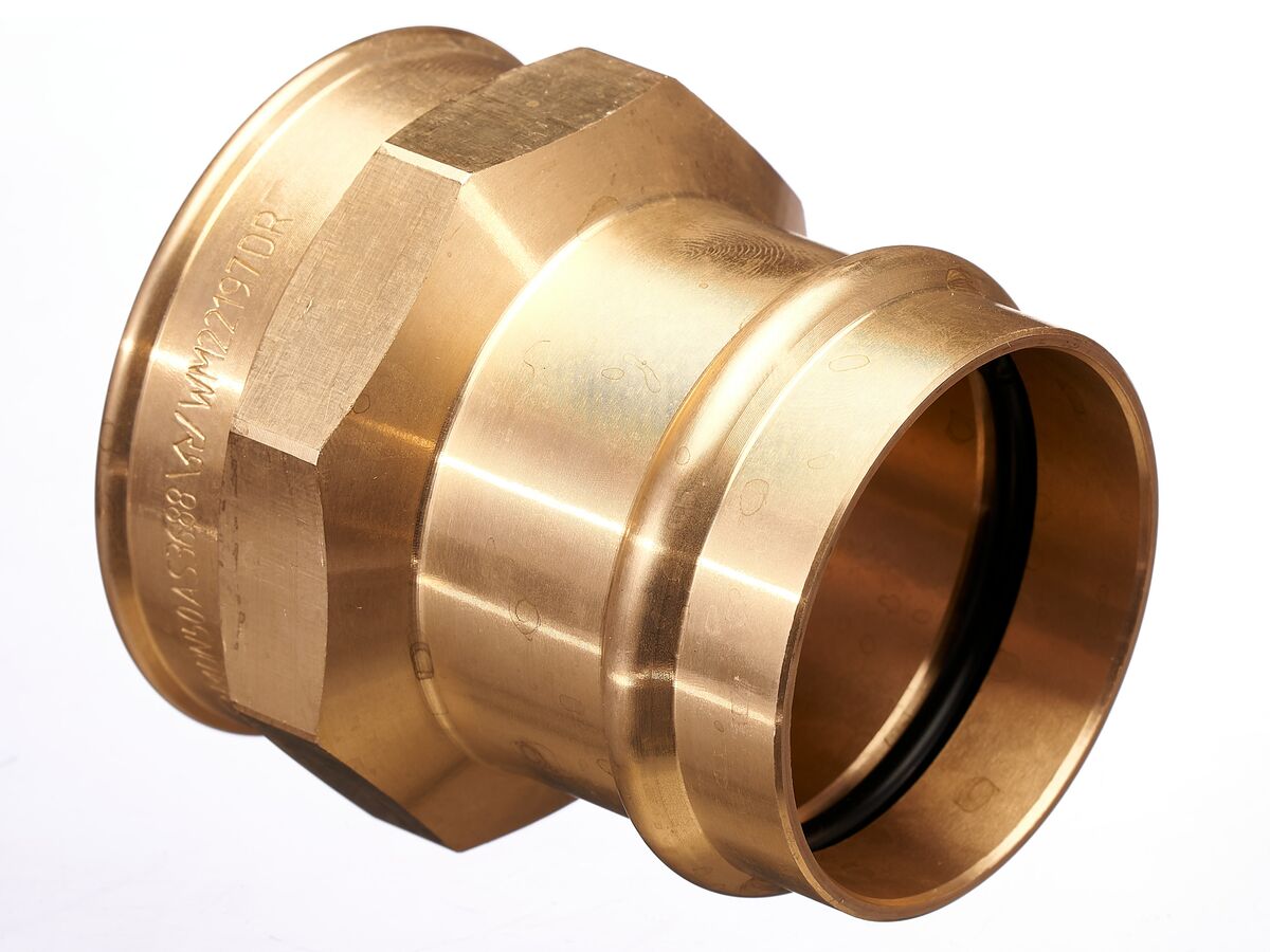 >B< Press Water Female Coupling 50mm x 2" BSP"