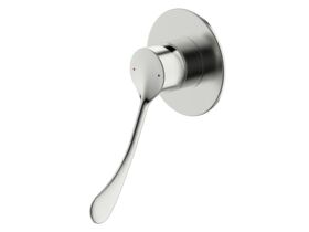 Hero - Posh Solus Shower Mixer Tap with Extended Lever Brushed Nickel
