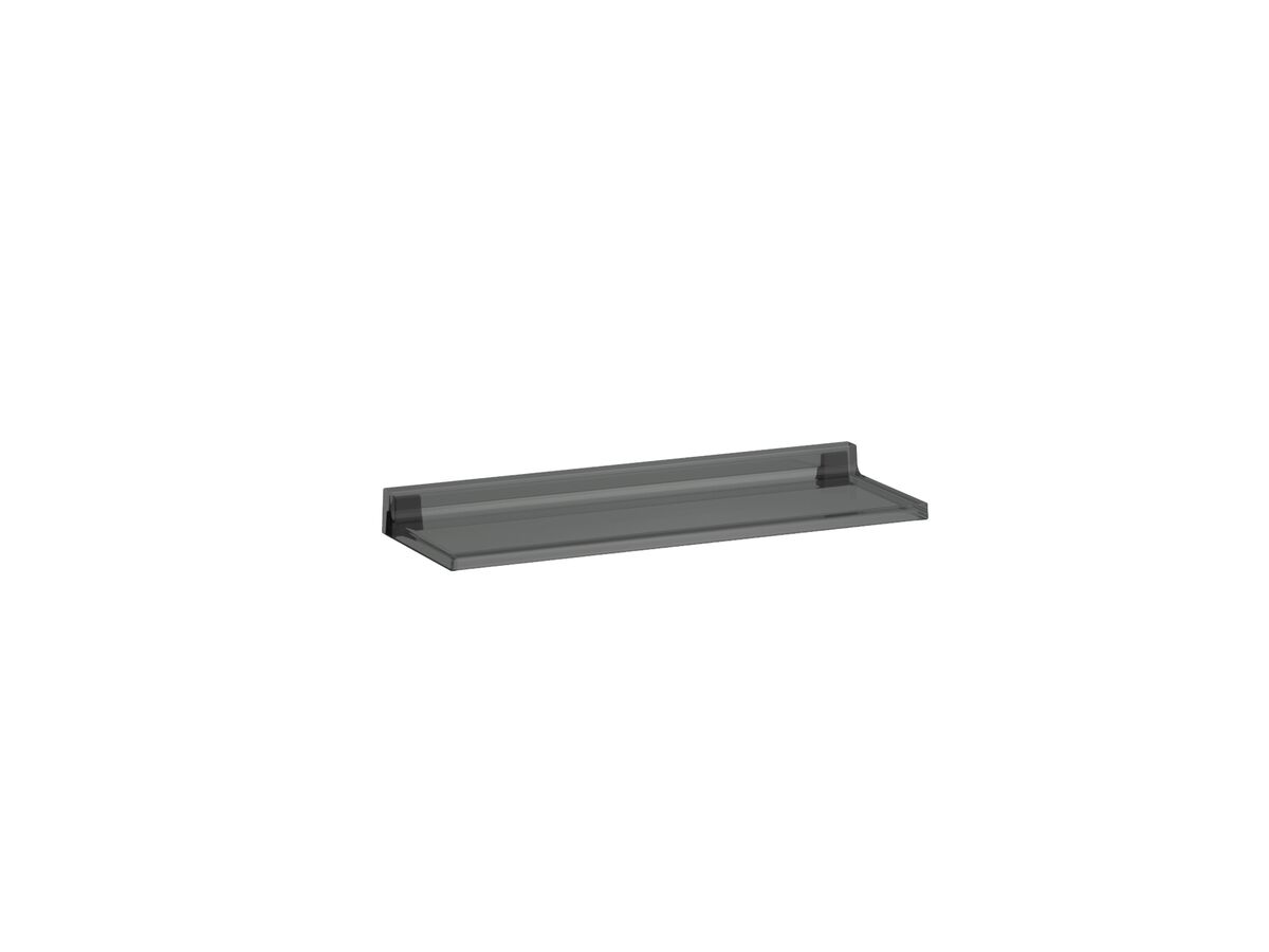 LAUFEN Kartell Wall Mounted Shelf 450mm x 155mm x 40mm Fume from Reece