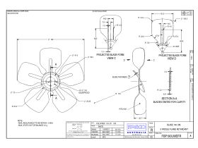 Fan Blade Suit MA58 Assembly Blow