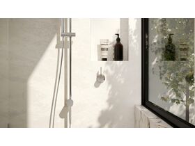 Milli Oria Shower/Bath Wall Mixer Chrome