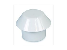 DWV Vent Cowl - Insect & Water Proof 150mm