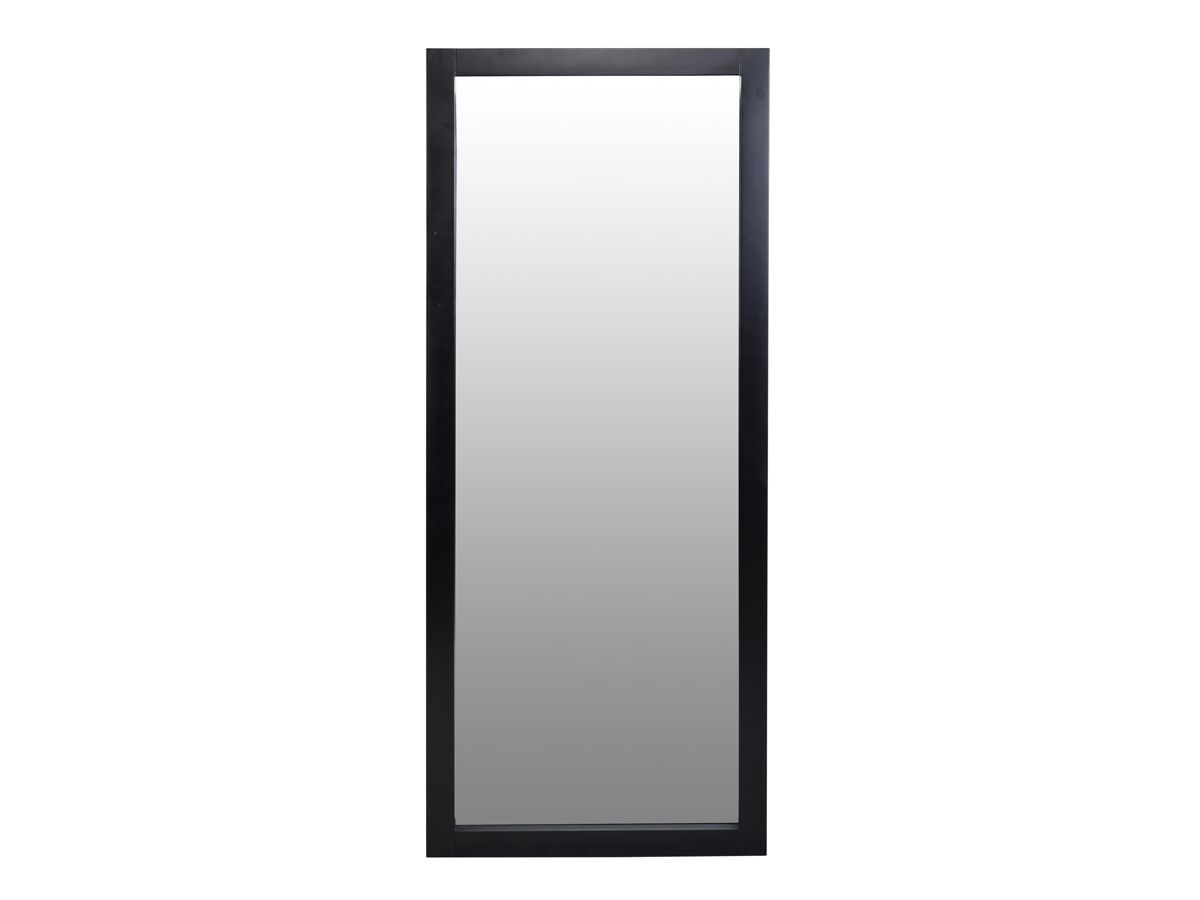 Mizu Bloc 1500mm x 600mm Wall Mounted Mirror Black from Reece