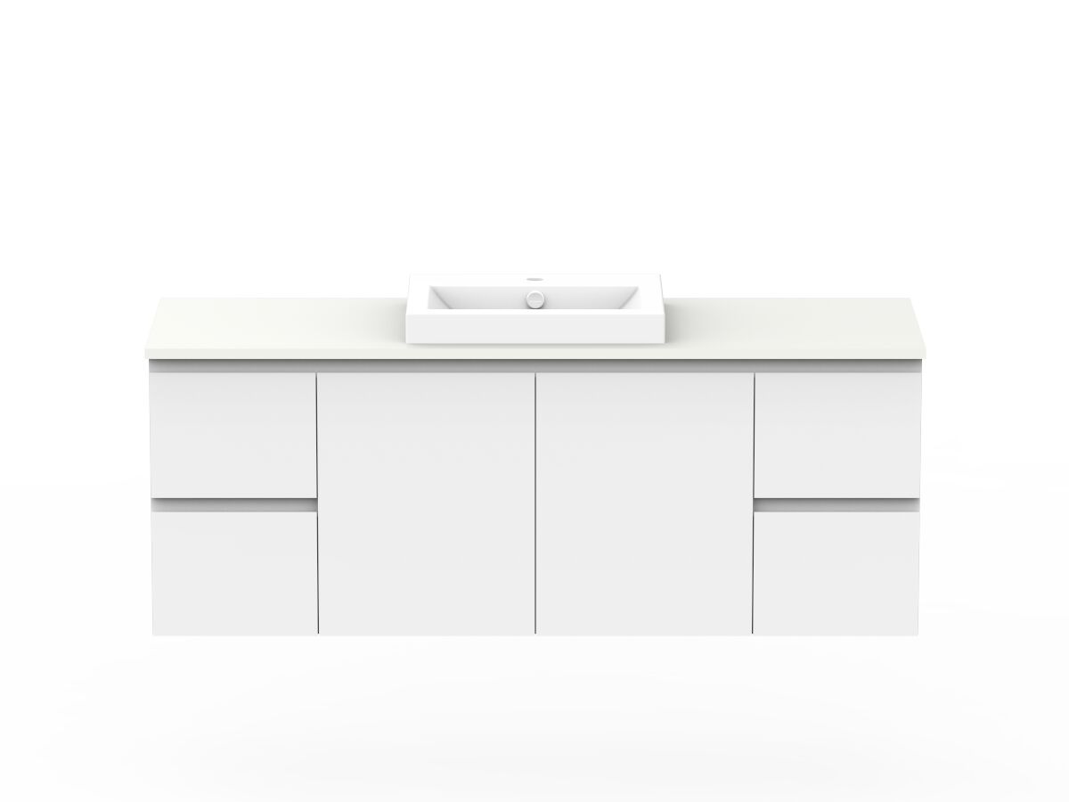 Posh Domaine Conventional Wall Hung Vanity Unit