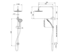 Phoenix 153 6500 Pina Twin Shower