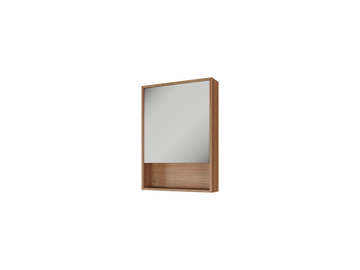 Kado Aspect 600mm Mirror Cabinet One Door With Shelf