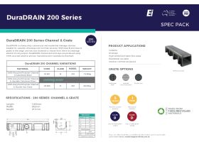 Specification Sheet - DuraDRAIN 200