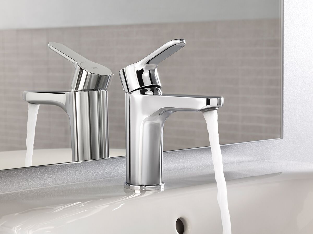 Roca L20 Basin Mixer Tap Chrome (4 Star) from Reece