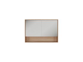Kado Aspect 1200mm Mirror Cabinet Two Doors With Shelf