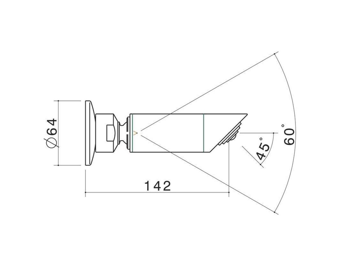 Caroma Retro Shower Outlet Chrome (3 Star)
