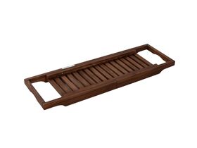 Mizu Bloc Adjustable Bath Rack Walnut