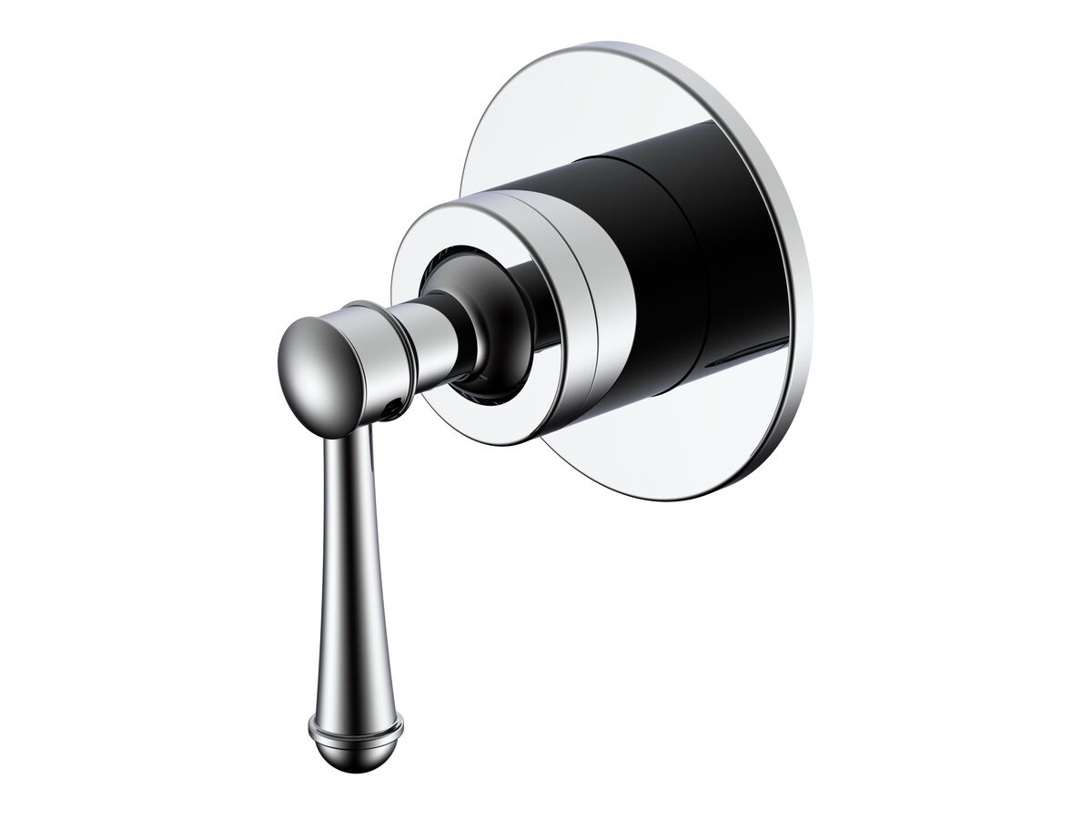 Hero - Posh Canterbury Shower Mixer Small Cover Plate Chrome