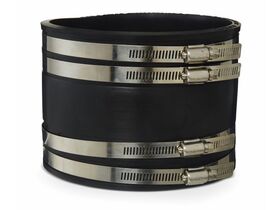 PVC x PVC Rubber Coupling 150mm