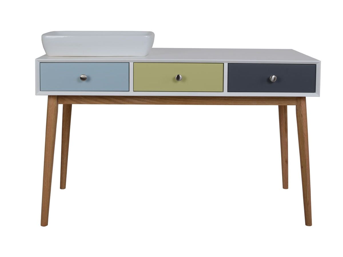 Kado Retro Vanity Unit 1200mm Cool