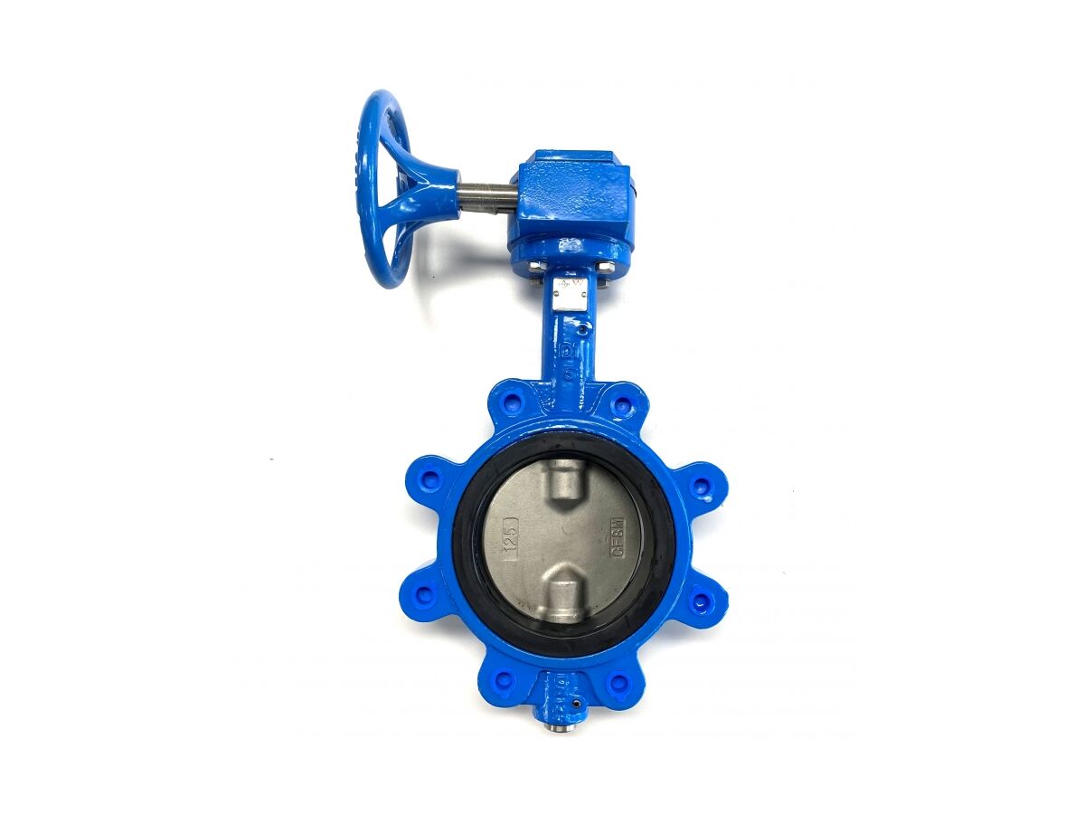 Butterfly Valve Geared Lugged Table D Watermark 150mm