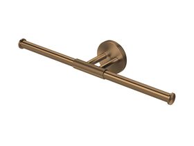 Hero - Milli Marq Edit Double Toilet Roll Holder Brushed Bronze