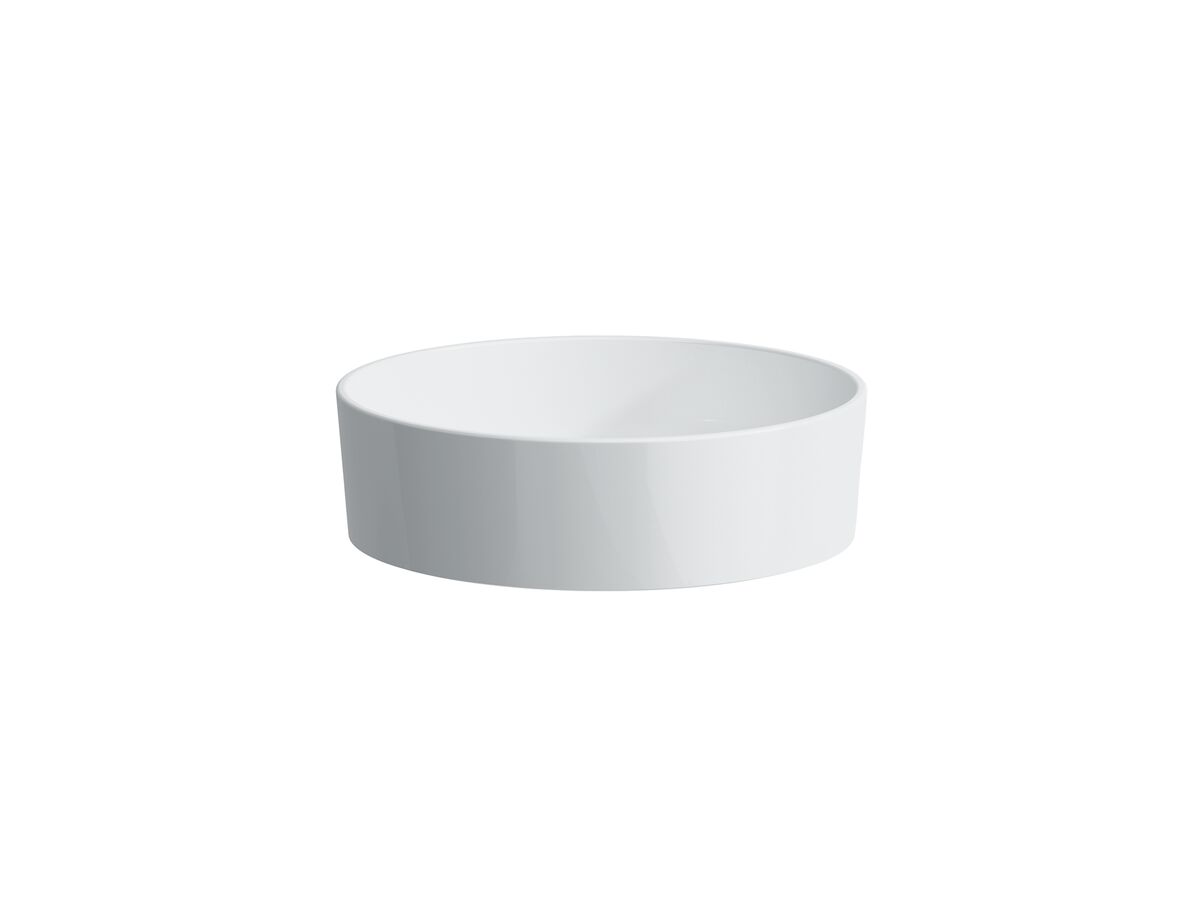 LAUFEN Kartell Washbasin Round Bowl 420mm White
