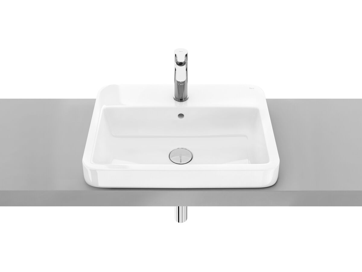 The Gap Semi Inset Basin 550x410 1 Taphole White