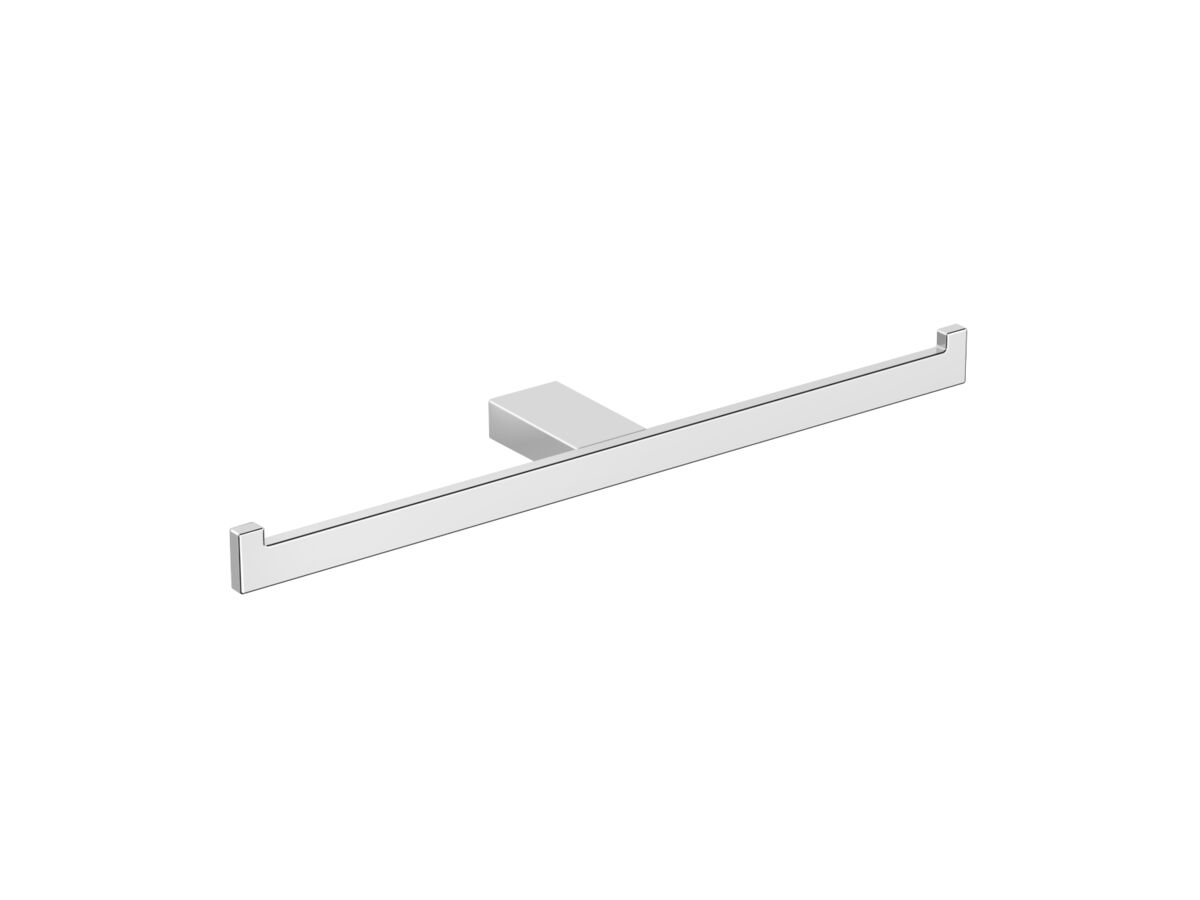 Milli Edge Double Toilet Roll Holder Chrome from Reece