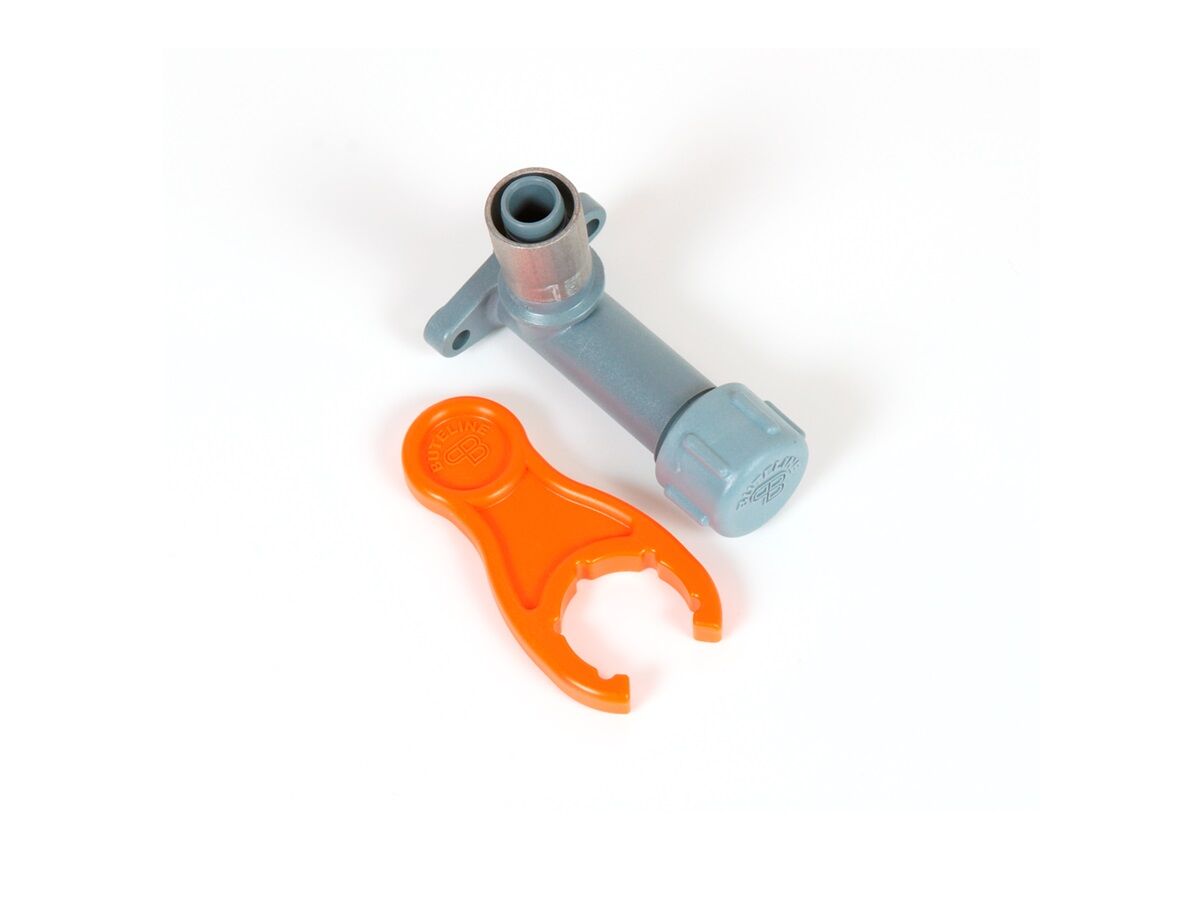 Buteline Lugged Elbow 1/2" BSPT x 15mm x 70mm