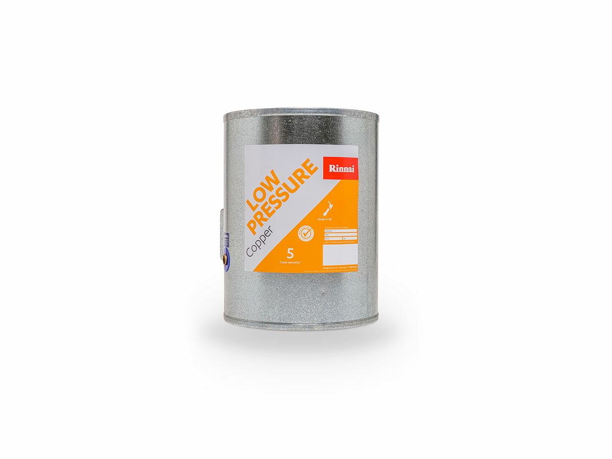 Rinnai Copper Low Hot Water Cylinder Undersink