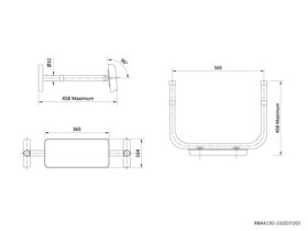 RBA Accessible Backrest Arms Black
