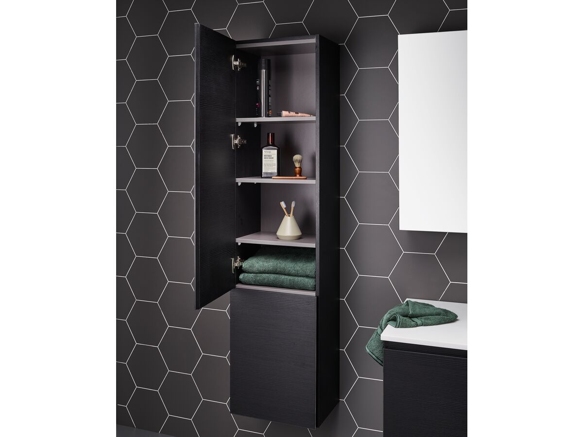 Posh Domaine Plus Wall Hung Tallboy with Mirror from Reece