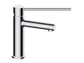 Mizu Drift Basin Mixer Straight Spout with Extended Lever Tap Chrome (6 Star)
