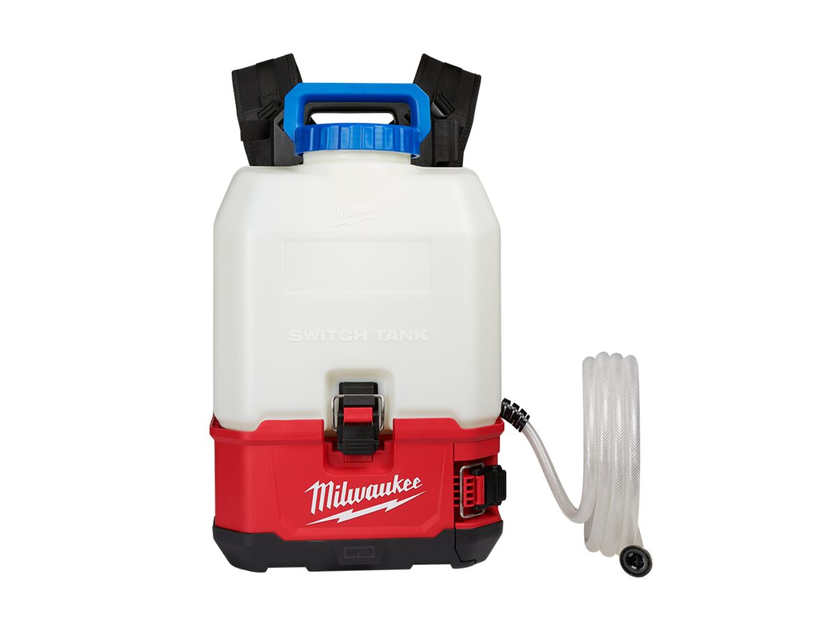 Milwaukee Switch Tank 15ltr M18 Backpack Water Supply Tank with Powered