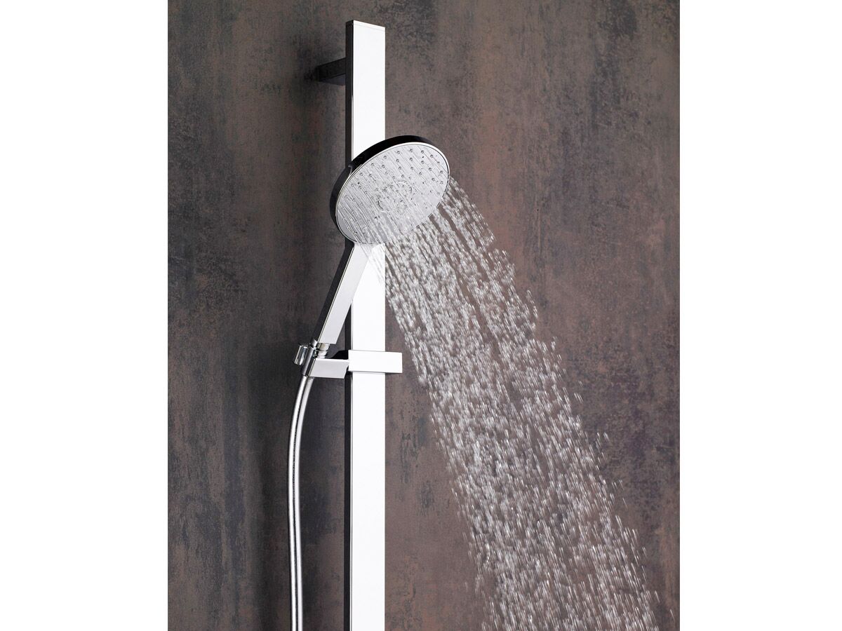 Nikles Pure Rail Shower 2 Function with 140 Handpiece Chrome (3 Star)