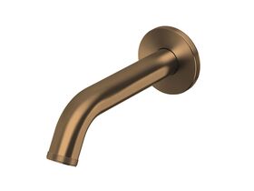 Hero - Milli Etch Wall Basin / Bath Outlet 160mm Brushed Bronze (6 Star)
