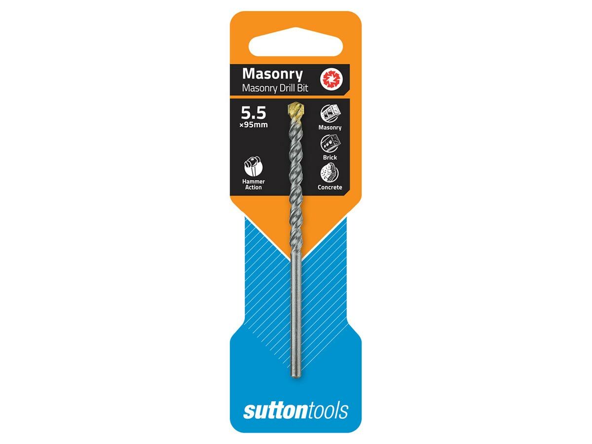 Sutton Masonry Drills M5.5 x 95mm 7/32""