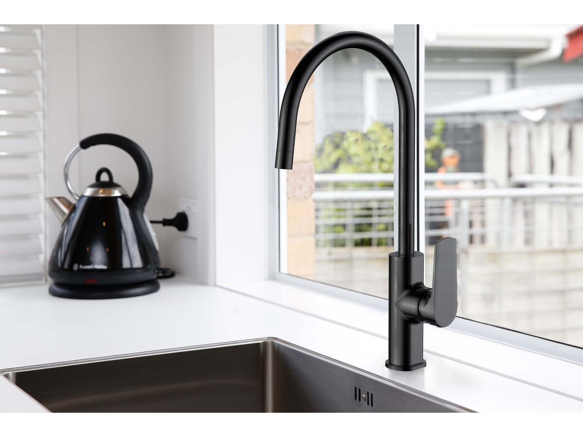 Tide Sink Mixer Matte Black (3 Star) from Reece
