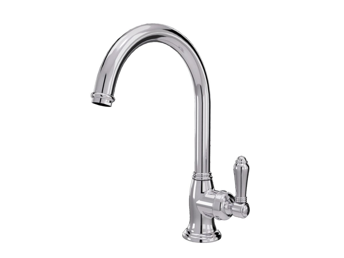 Nicolazzi Adore Swivel Gooseneck Sink Mixer Tap Chrome (4 Star) from Reece