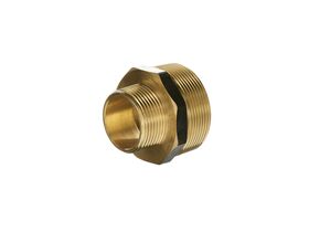 Nipple Hex Reducing Brass 50mm x 32mm