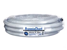 Grey Corrugated Conduit 25mm x 10mtr