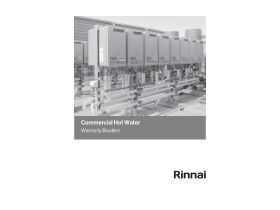 Warranty - Rinnai Commercia Hot Water