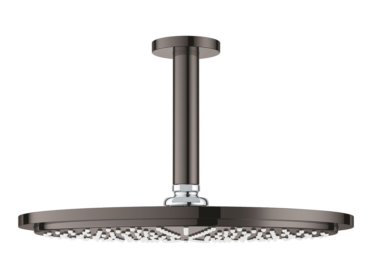 GROHE Rainshower Cosmo Overhead Ceiling Shower 310mm Hard Graphite (3