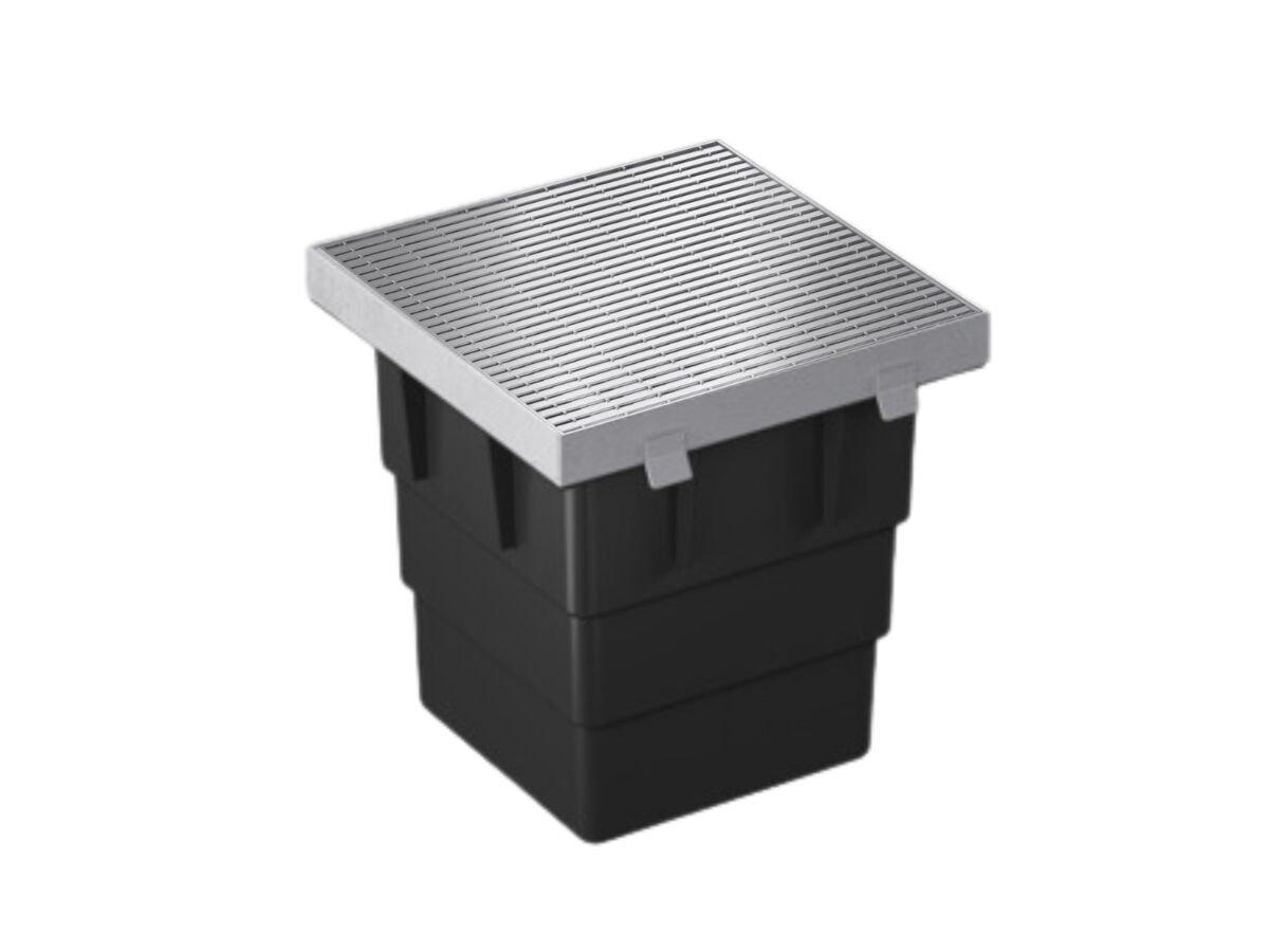 Civil Edge Pit 450mm with Galvanised Grate Heelguard Class A
