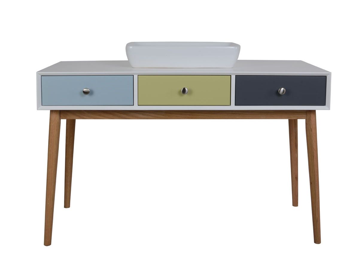 Kado Retro Vanity Unit 1200mm Cool