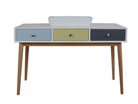 Kado Retro Vanity Unit 1200mm Cool