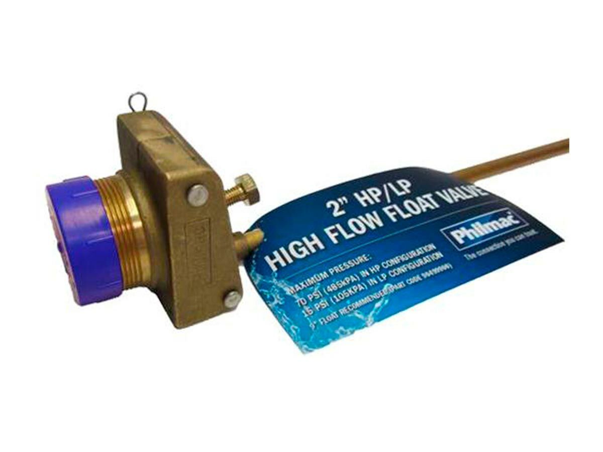 High Flow Float Valve Less Ball 50mm from Reece