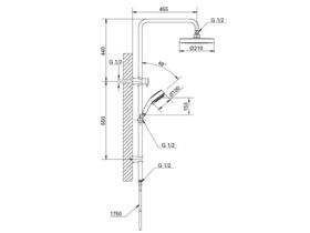 GROHE Tempesta Cosmo Twin Shower Chrome (3 Star)