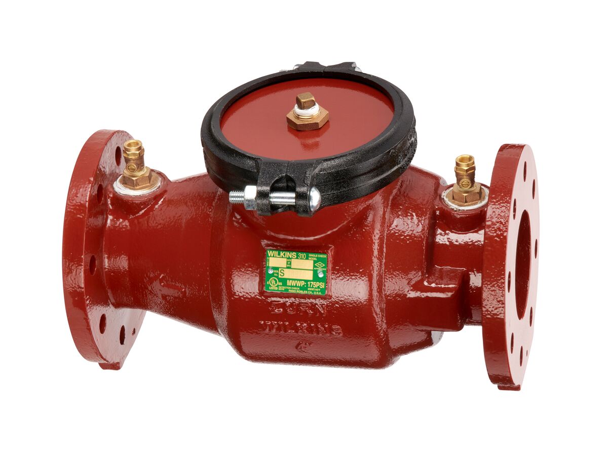 Wilkins Single Check Valve Testable 100MM T/E from Reece