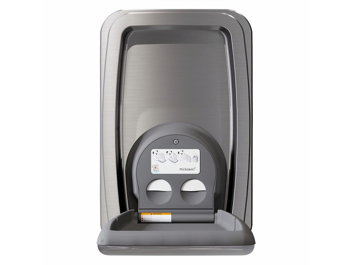 Koala Baby Change Table Horizontal Stainless Steel Surface Mounted